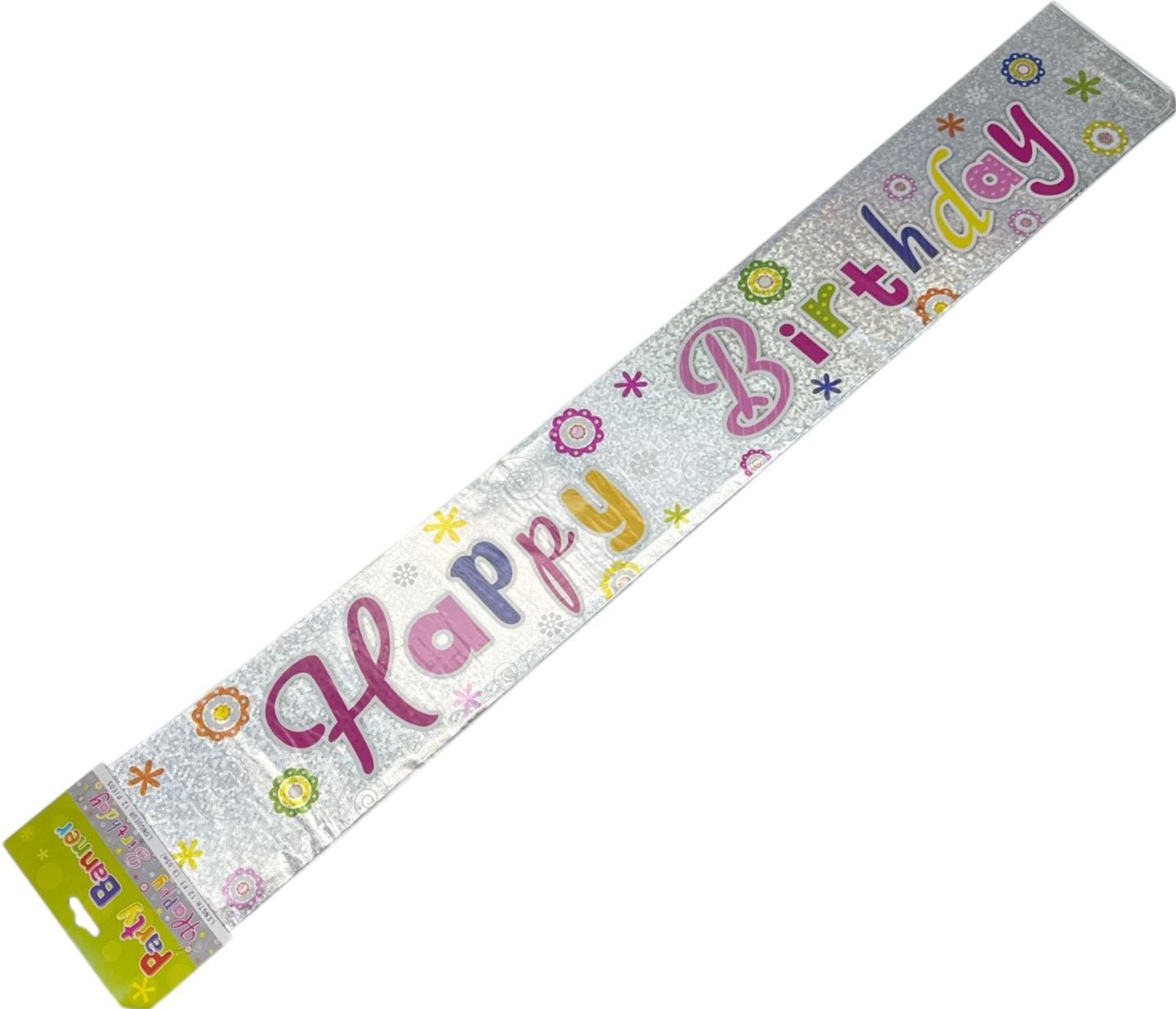 12' Holographic Banners - Premium Party Distribution