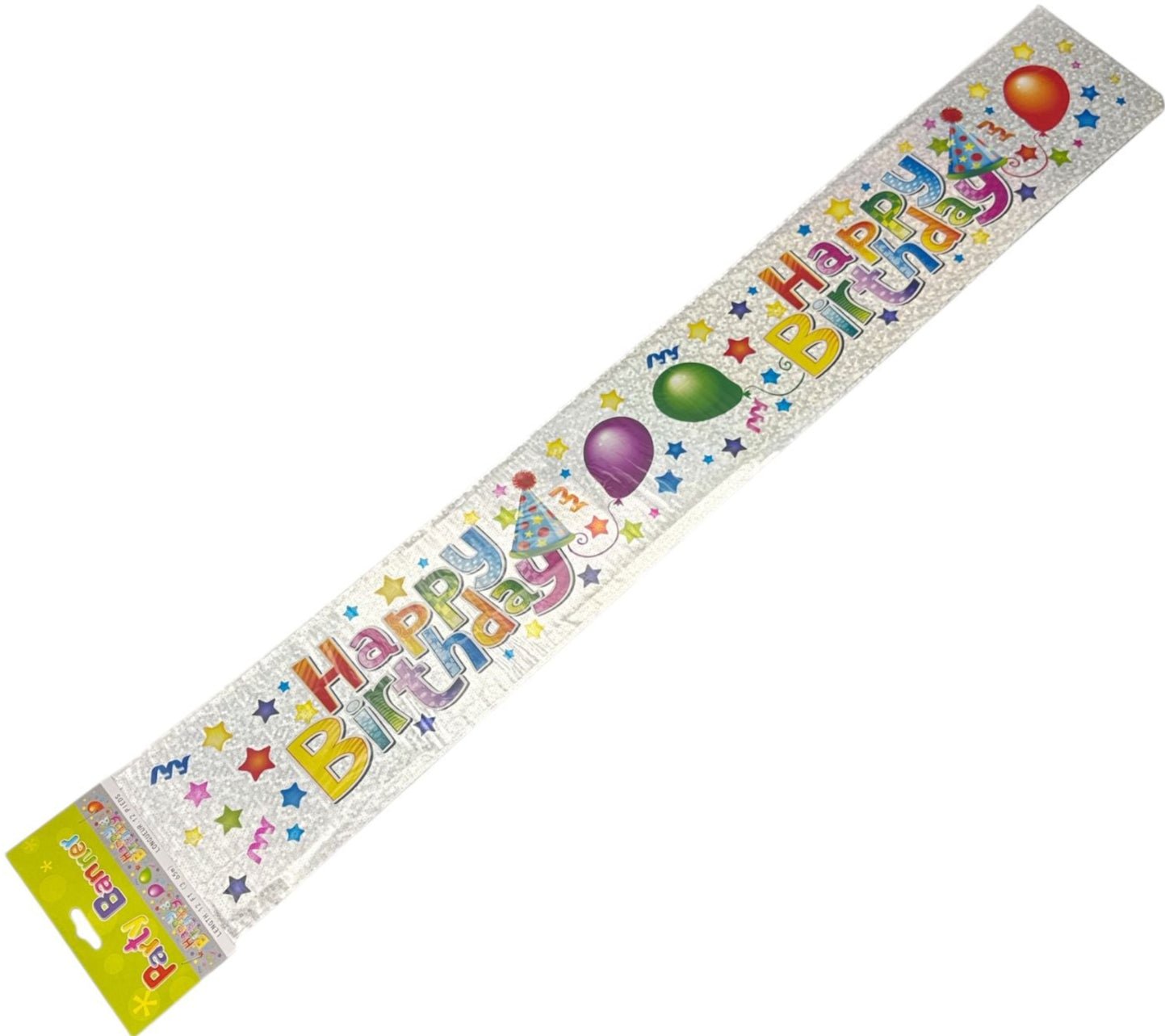 12' Holographic Banners - Premium Party Distribution