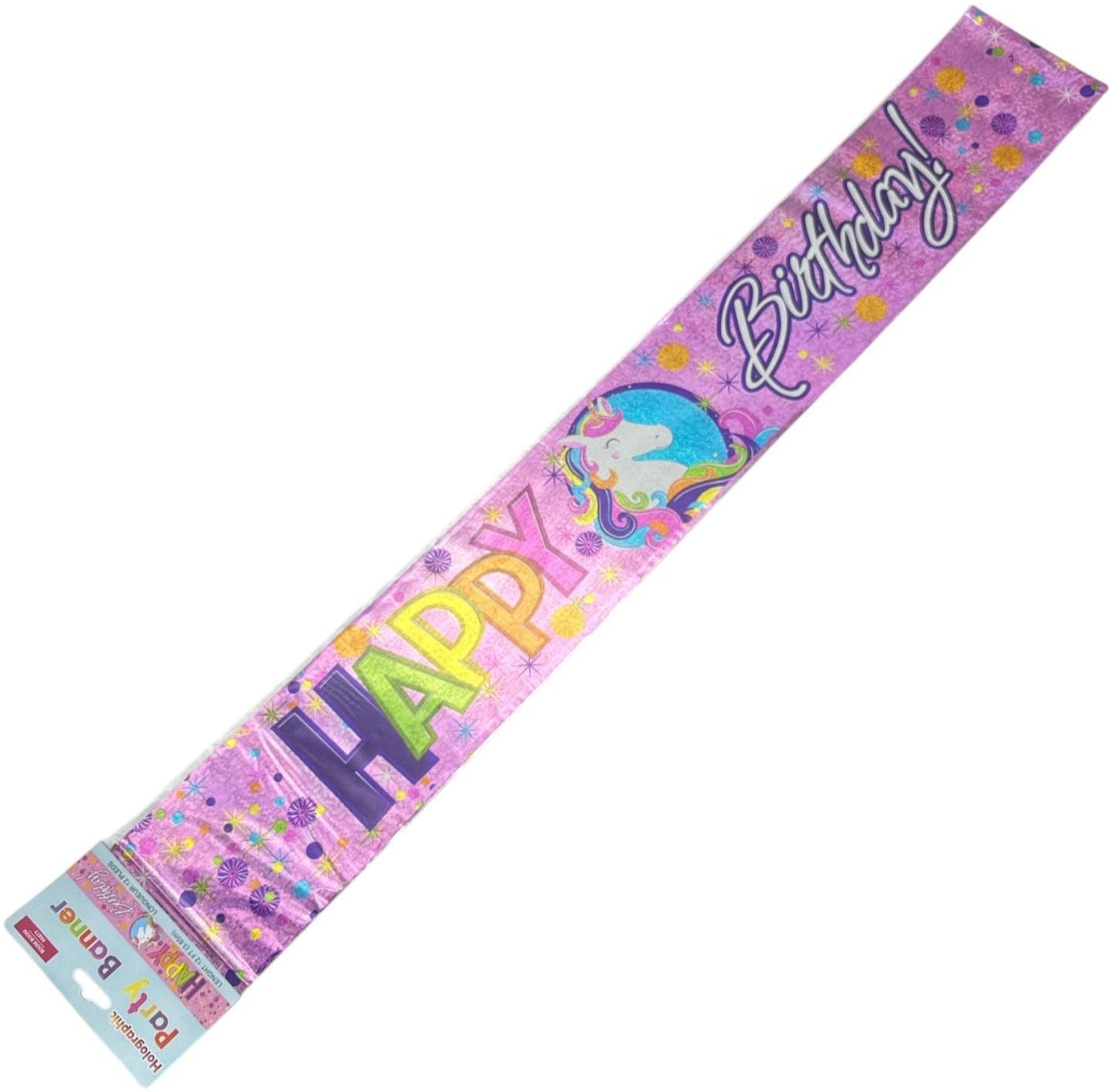 12' Holographic Banners - Premium Party Distribution