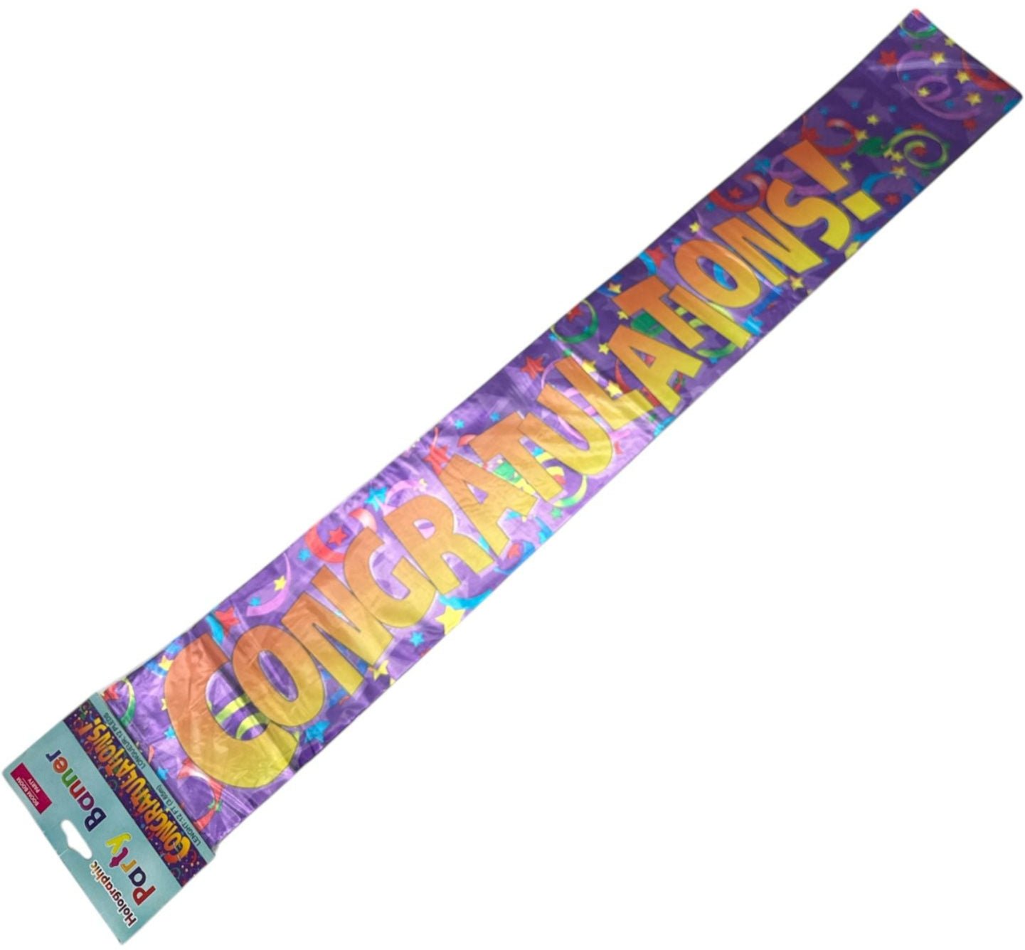 12' Holographic Banners - Premium Party Distribution