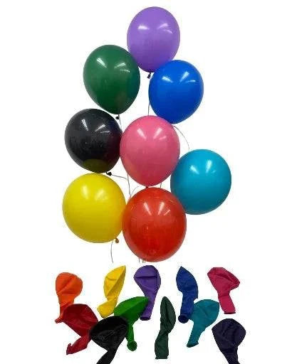 12" Latex Balloons (12 Pack/12 Count) - Premium Party Distribution