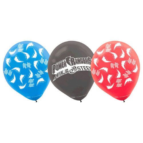 12" Latex Balloons - Power Rangers Dino Charge (6ct)