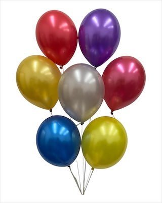 12" Latex - Metallic (72ct) - Winntex - Premium Party Distribution