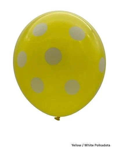 12" Polka Dots (12 packs/8ct) - Premium Party Distribution