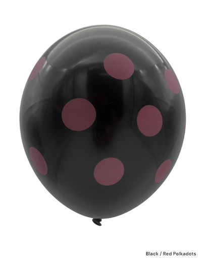 12" Polka Dots (72ct) - Premium Party Distribution