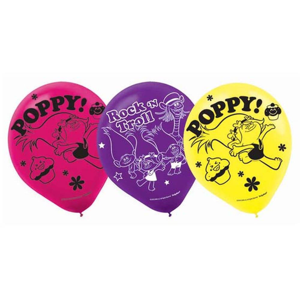 12" Trolls - Poppy (6ct)