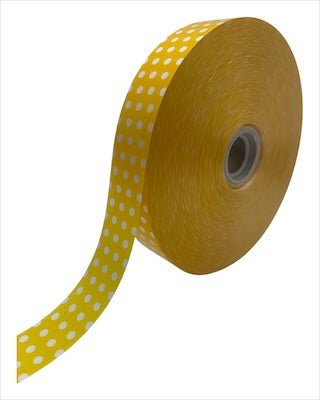 1.25" X 250 Yards Printed Polypropylene Ribbon Roll (1ct)