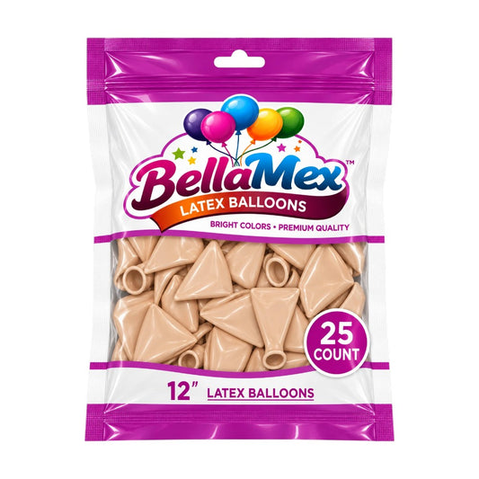 12" Skin Tone Latex (25ct) - BellaMex
