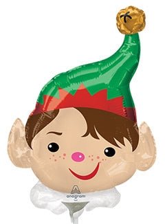 14" Adorable Elf Head (10ct)