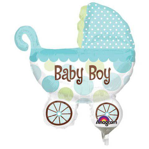 14" Baby Buggy - Boy