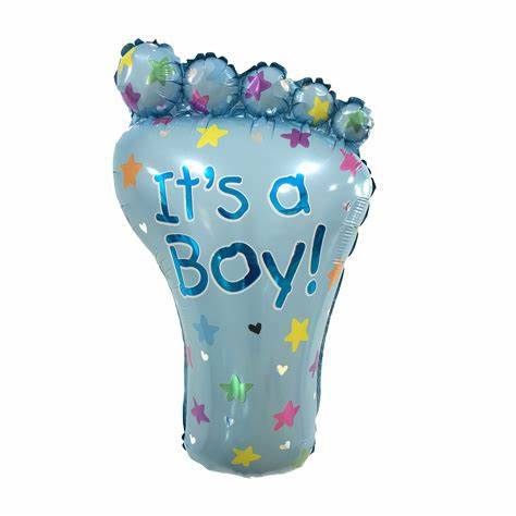 14" Baby Foot - It's a Boy