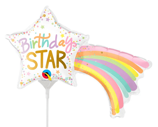 14" Birthday Star (10ct) - Qualatex