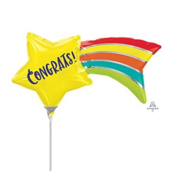 14" Congrats Shooting Star (10ct)