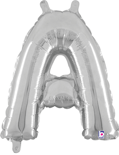 14" Megaloon Jr. Letter A - Silver (5ct)