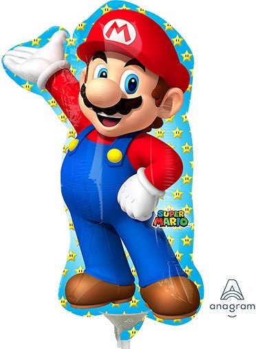 14" Super Mario Bros - Mario (10ct)