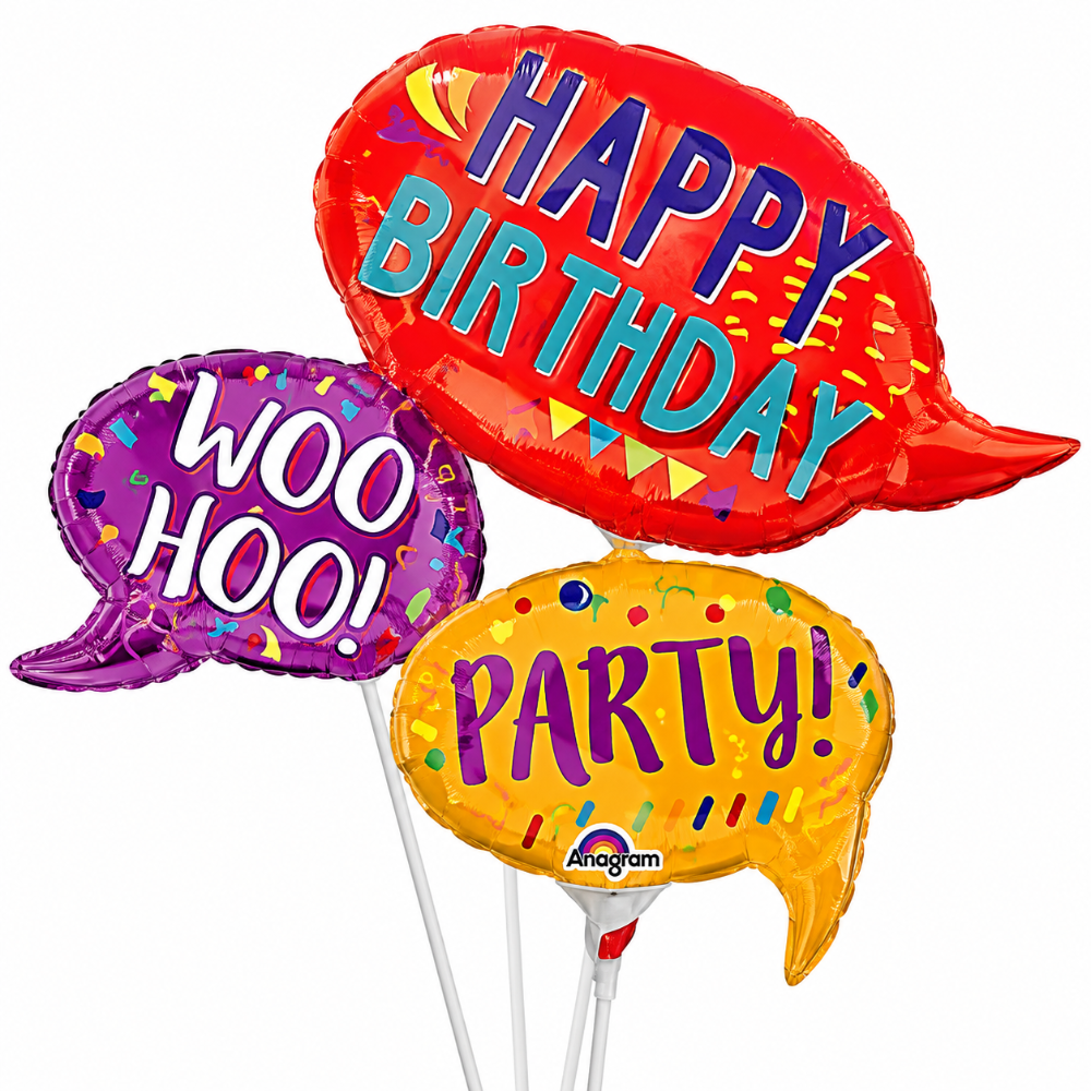14" Happy Words Birthday - Anagram