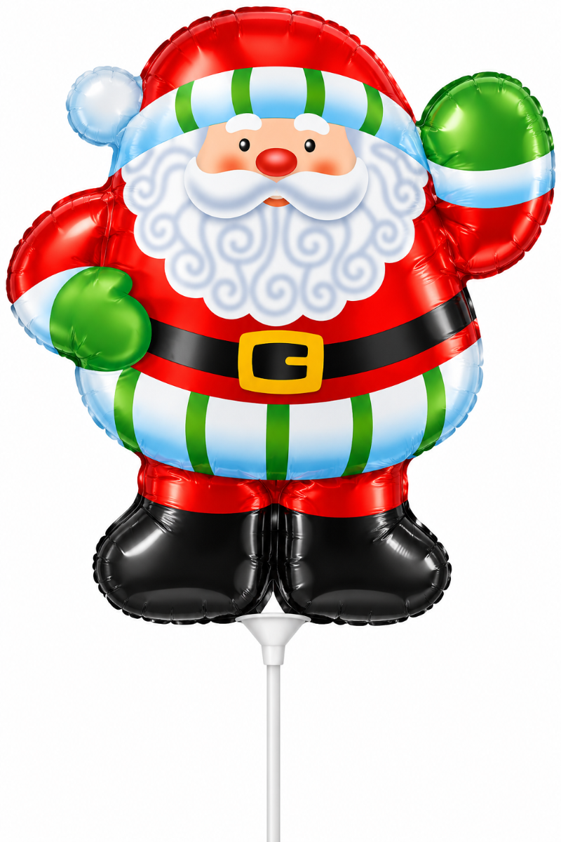 14" Santa Claus Foil Balloon (20ct)