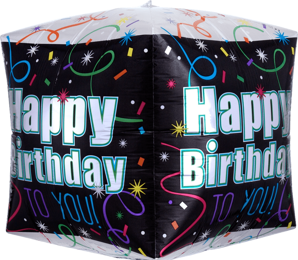 15" Cubez - Brilliant Birthday