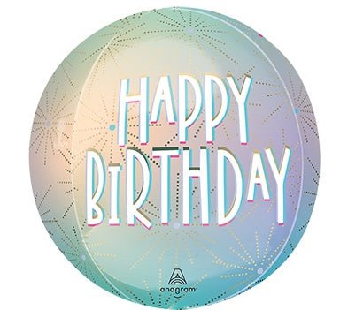 15" Orbz - Pastel Dream Birthday