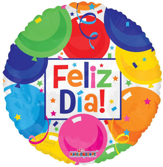 18" Feliz Dia (100ct) - Conver USA