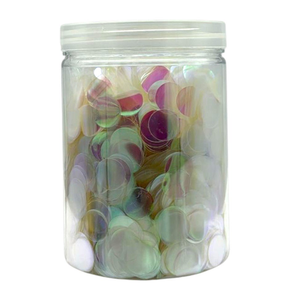 1.5cm Metallic Foil Confetti - Choose Color (10.25oz)