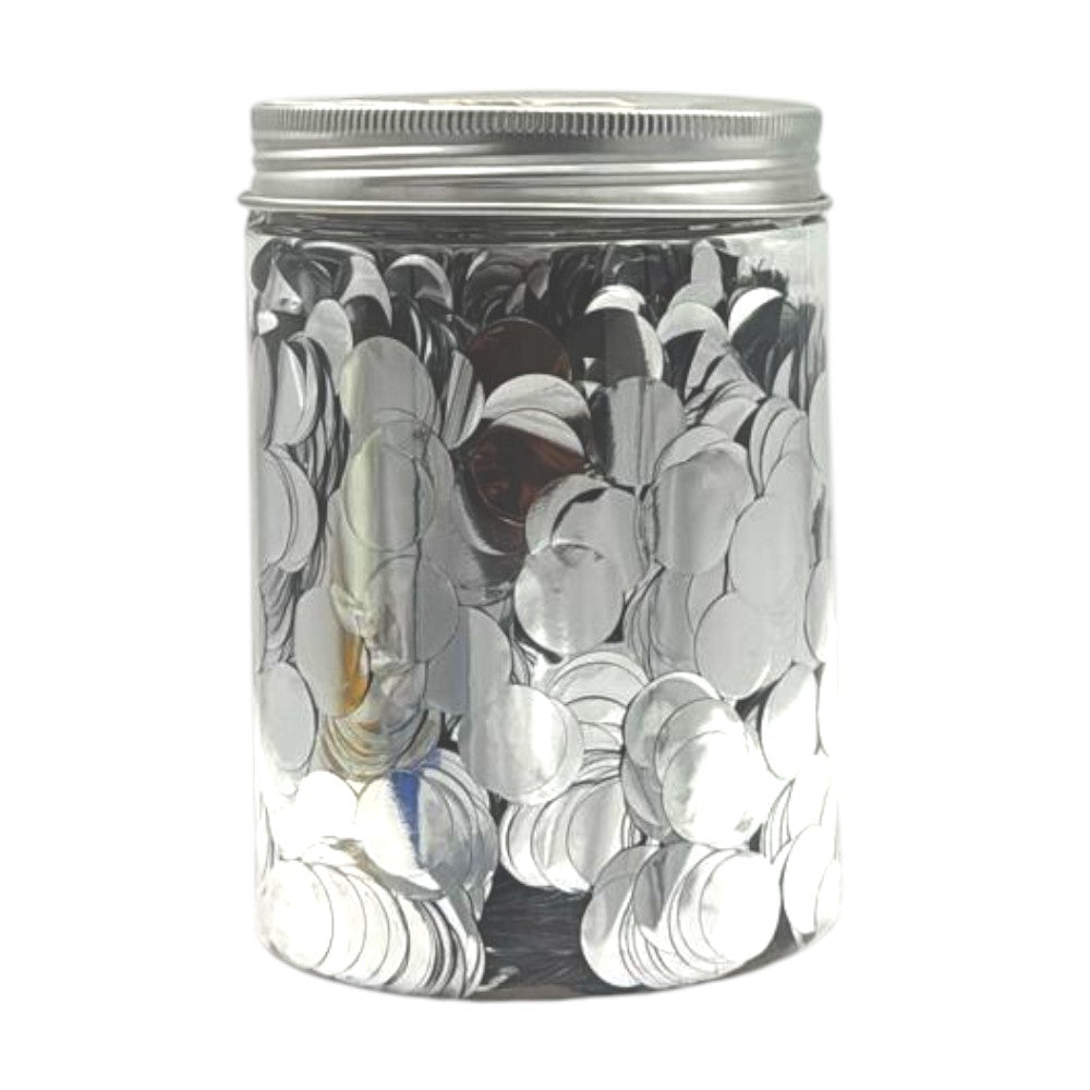 1.5cm Metallic Foil Confetti - Choose Color (10.25oz)