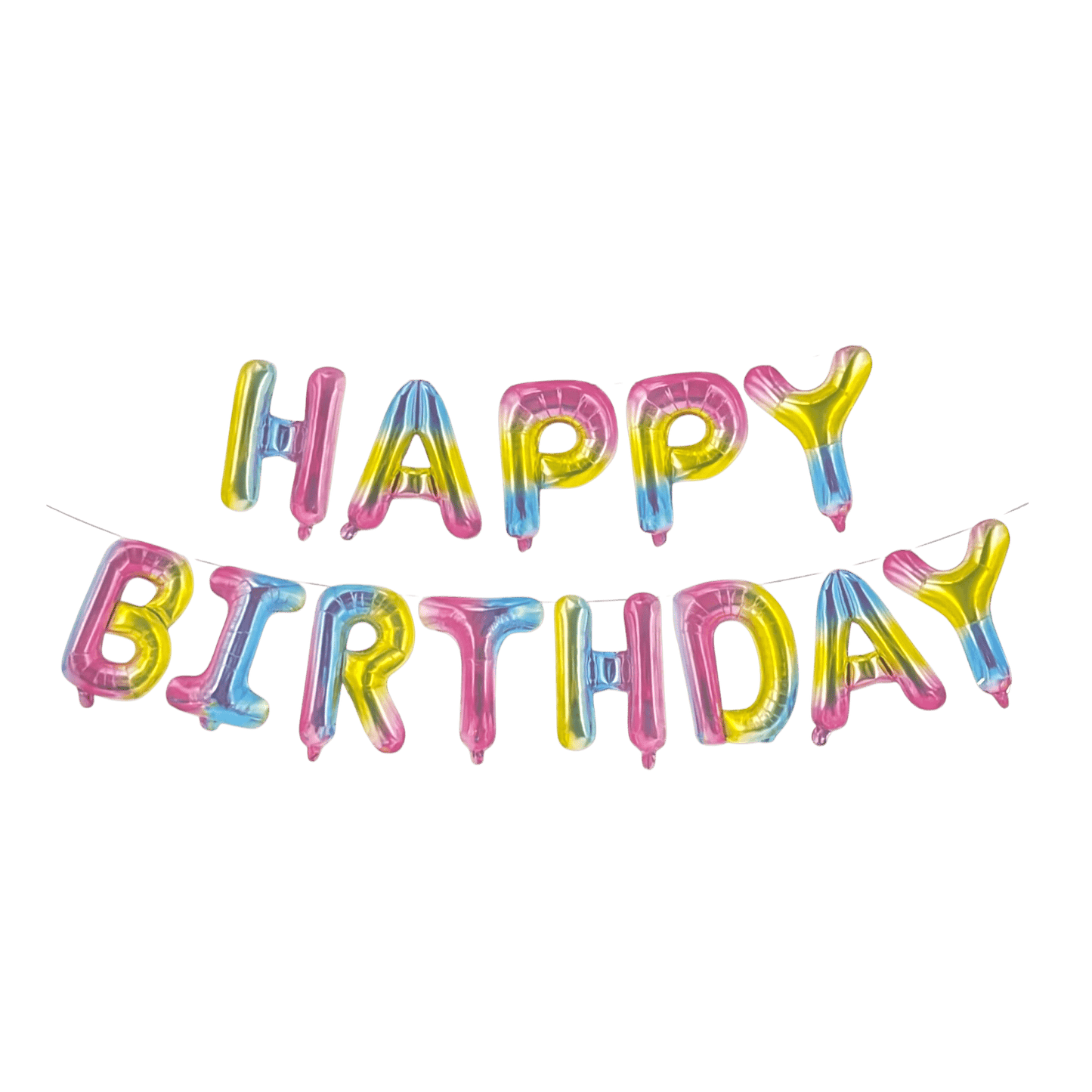 16" Balloon Banner - Happy Birthday