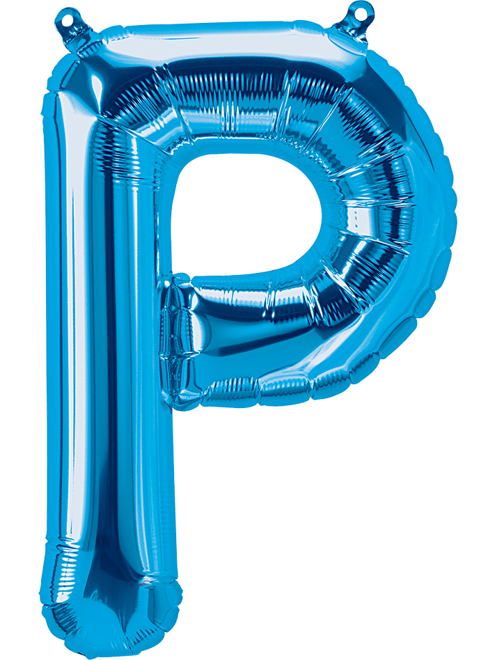 34" Balloon Letters - Blue - Party America