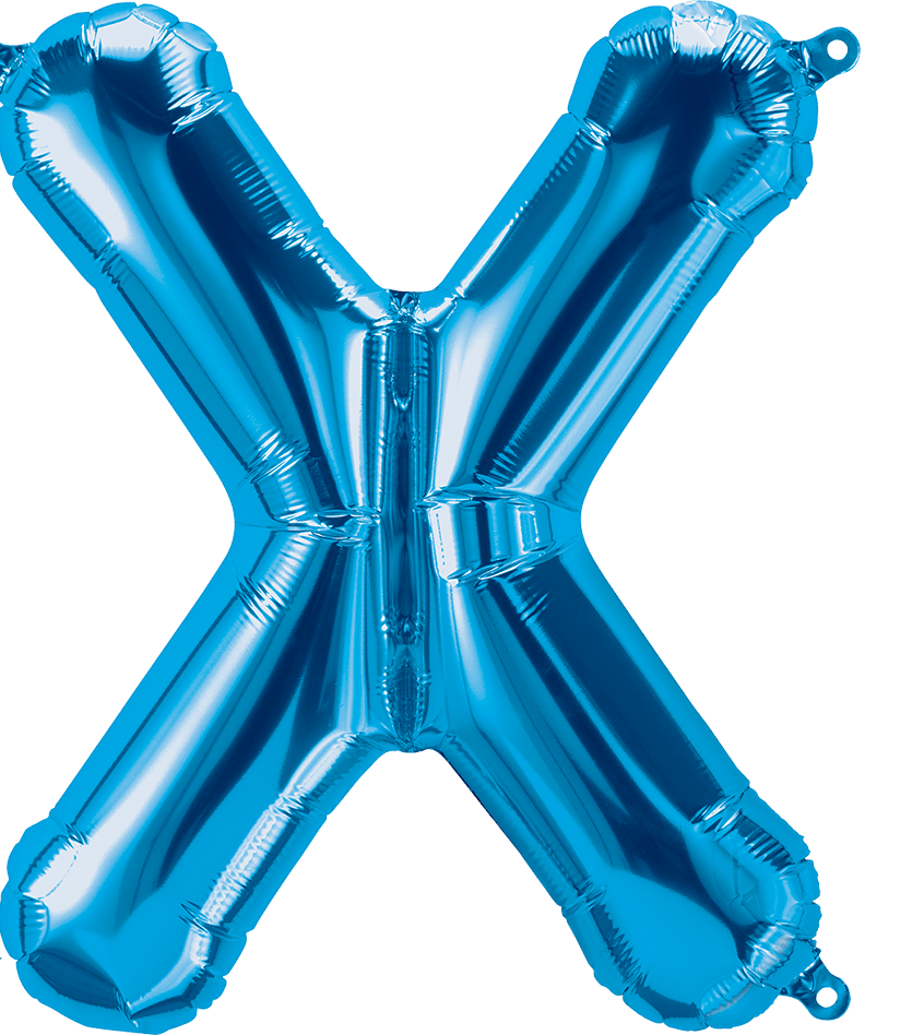 34" Balloon Letters - Blue - Party America