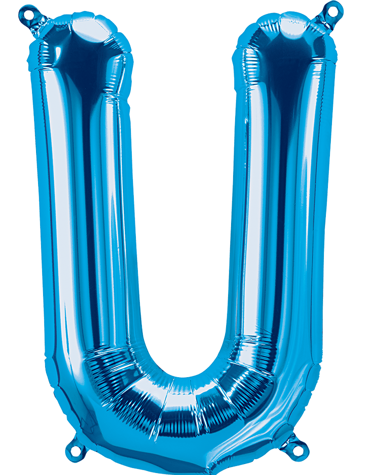 34" Balloon Letters - Blue - Party America