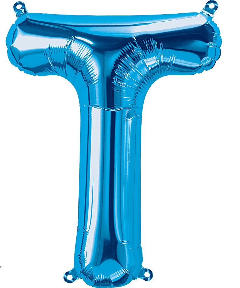 16" Balloon Letters - Blue - Party America