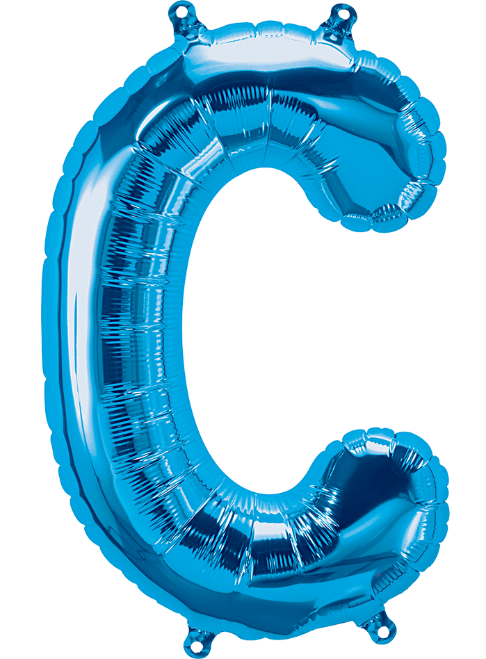 34" Balloon Letters - Blue - Party America