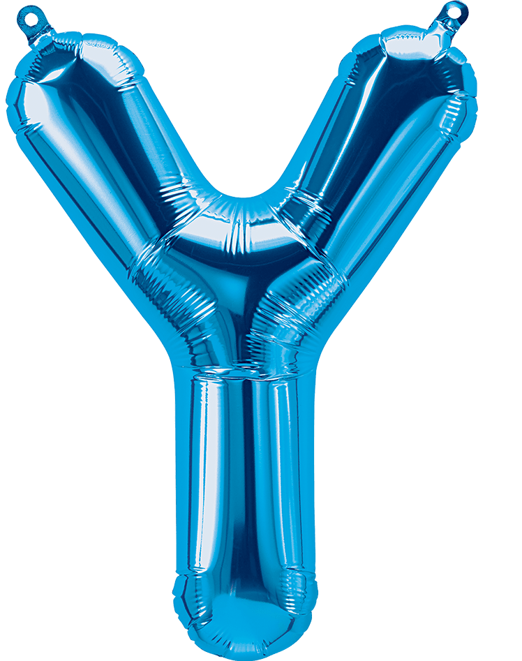 16" Balloon Letters - Blue - Party America