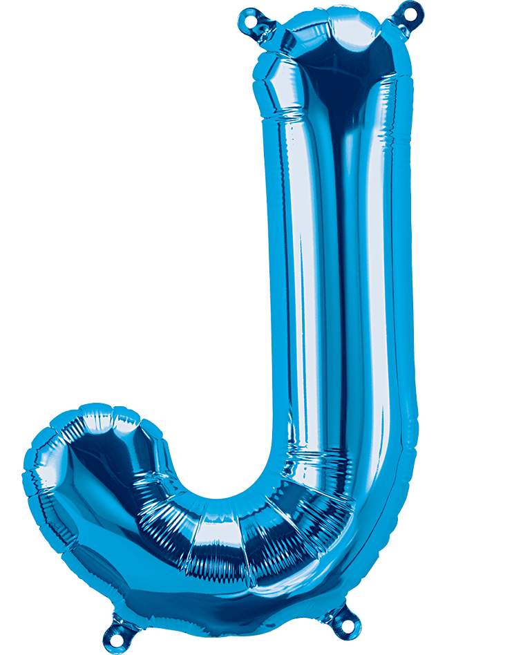 16" Balloon Letters - Blue - Party America