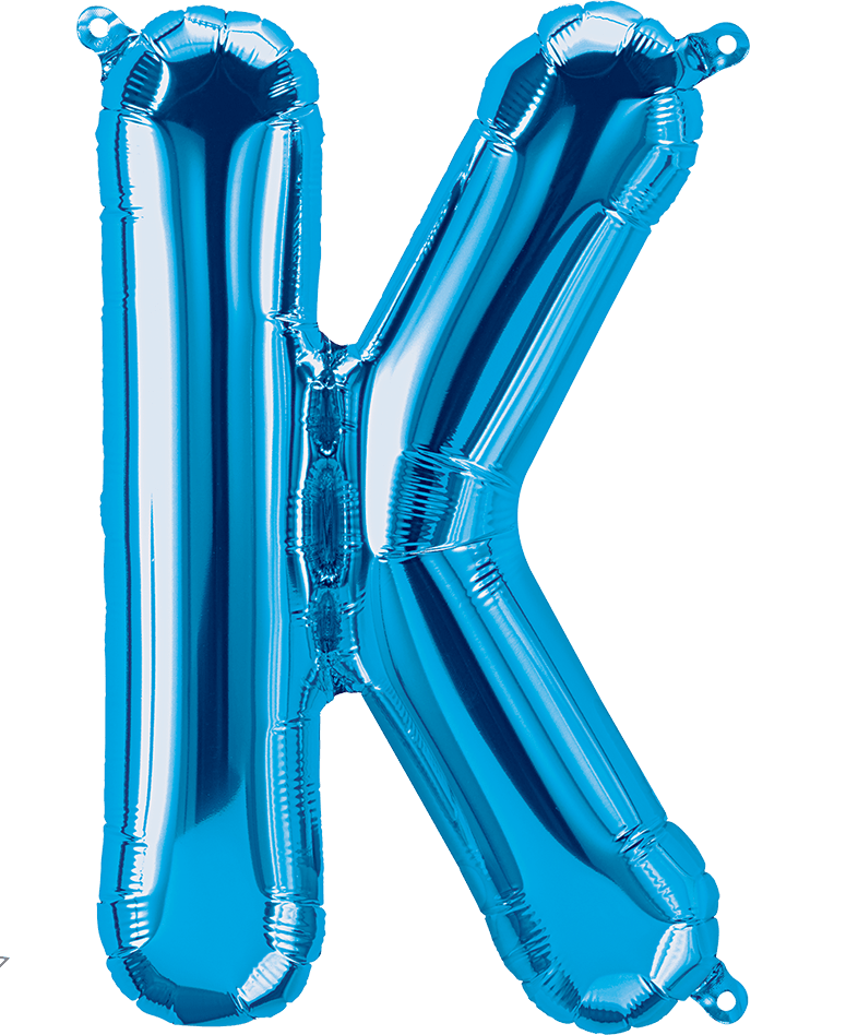 34" Balloon Letters - Blue - Party America