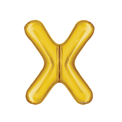 16" Balloon Letters - Gold (2ct)