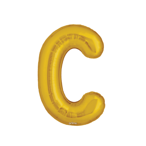 16" Balloon Letters - Gold (2ct)