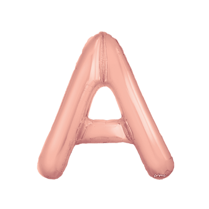 16" Balloon Letters - Rose Gold (2ct)