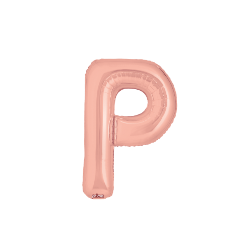 16" Balloon Letters - Rose Gold (2ct)