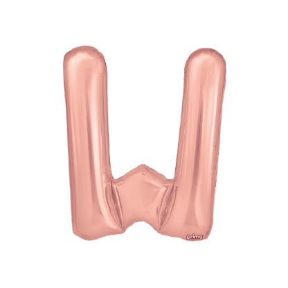 16" Balloon Letters - Rose Gold (2ct)