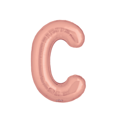 16" Balloon Letters - Rose Gold (2ct)