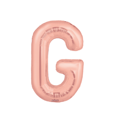 16" Balloon Letters - Rose Gold (2ct)
