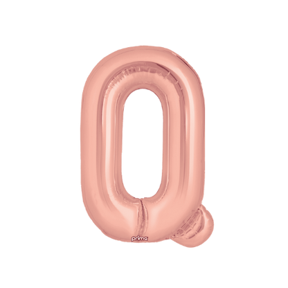 16" Balloon Letters - Rose Gold (2ct)