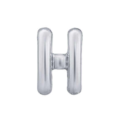 16" Balloon Letters - Silver (2ct)
