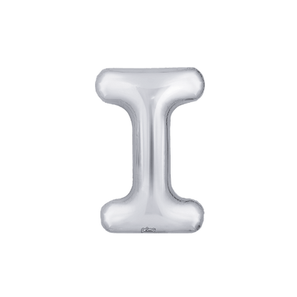 16" Balloon Letters - Silver (2ct)