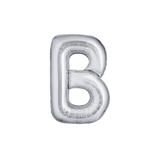 16" Balloon Letters - Silver (2ct)