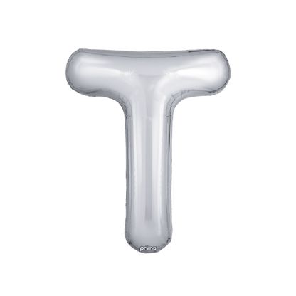 16" Balloon Letters - Silver (2ct)