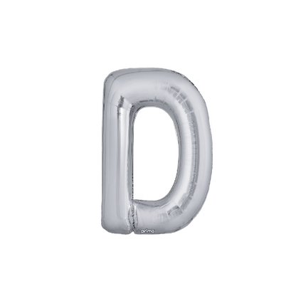 16" Balloon Letters - Silver (2ct)