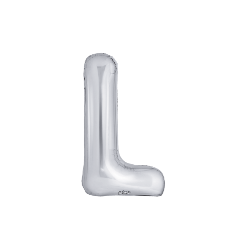 16" Balloon Letters - Silver (2ct)