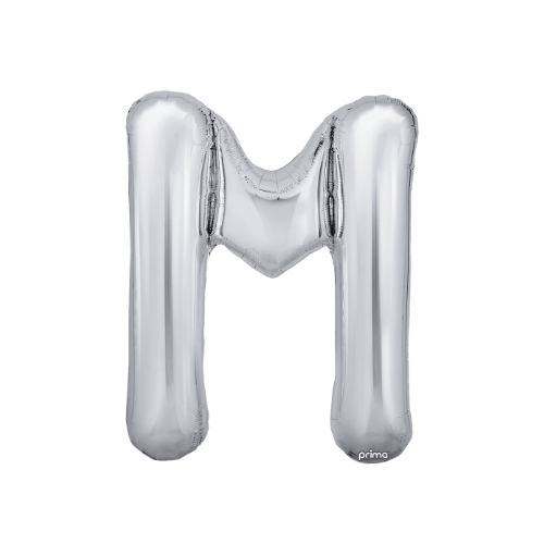 16" Balloon Letters - Silver (2ct)